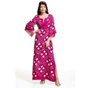 Calypso St Barth Adilette Silk Habotai Caftan